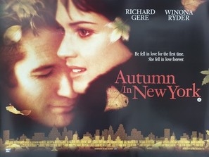 Autumn in New York Poster with Hanger