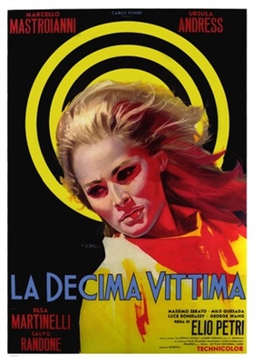 La decima vittima Canvas Poster