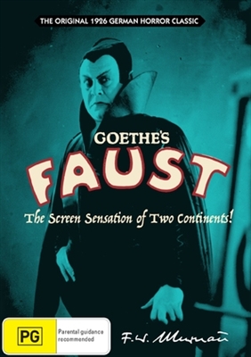 Faust Wooden Framed Poster