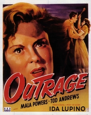 Outrage Poster with Hanger