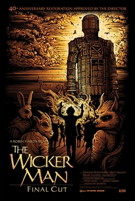The Wicker Man Poster with Hanger