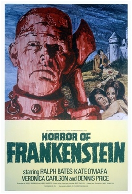 The Horror of Frankenstein pillow