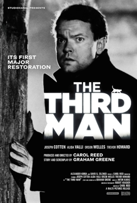 The Third Man Wooden Framed Poster