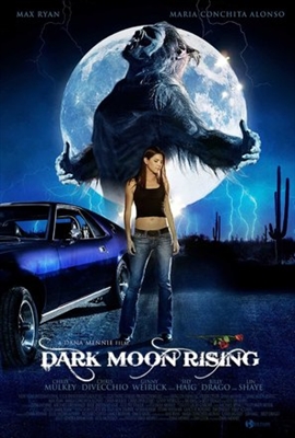 Dark Moon Rising Metal Framed Poster