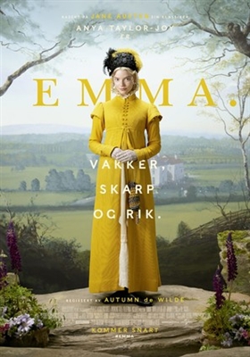 Emma Wooden Framed Poster