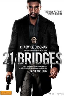 21 Bridges Poster 1665615