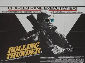 Rolling Thunder Poster with Hanger