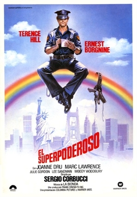 Poliziotto superpiù Wooden Framed Poster