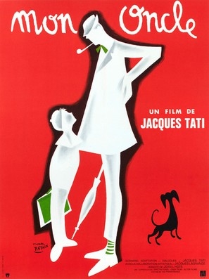 Mon oncle Poster with Hanger