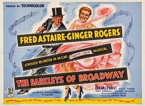 The Barkleys of Broadway Poster with Hanger