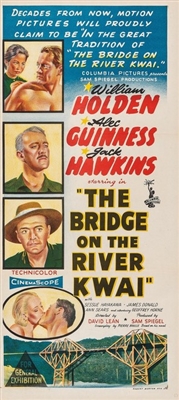 The Bridge on the River Kwai Wooden Framed Poster