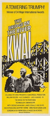 The Bridge on the River Kwai Poster with Hanger
