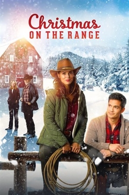Christmas on the Range Poster with Hanger
