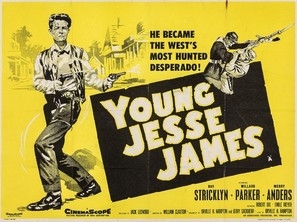Young Jesse James Wood Print
