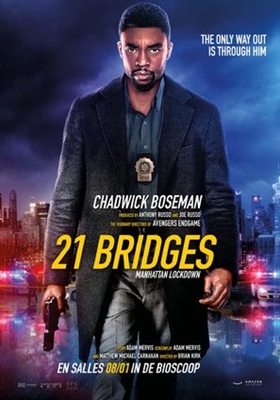 21 Bridges Poster 1668521