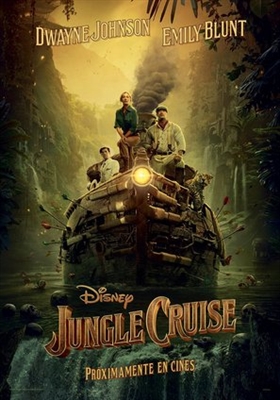Jungle Cruise Wooden Framed Poster