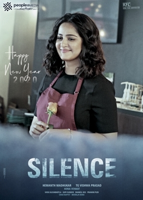 Silence Poster with Hanger