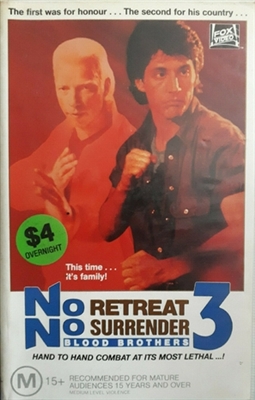 No Retreat, No Surrender 3: Blood Brothers tote bag