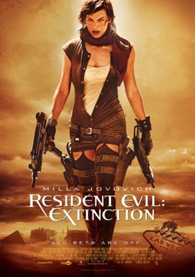 Resident Evil: Extinction Poster with Hanger