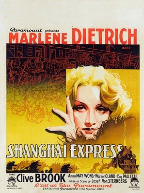 Shanghai Express Wooden Framed Poster