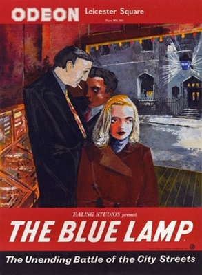 The Blue Lamp Canvas Poster