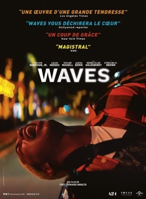 Waves Poster with Hanger