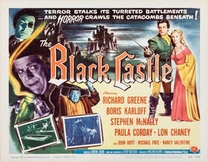 The Black Castle Poster with Hanger