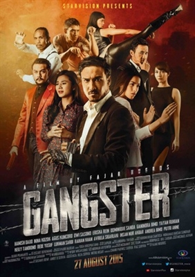 Gangster Wooden Framed Poster