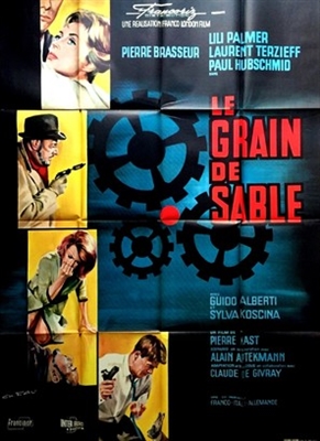 Le grain de sable Metal Framed Poster