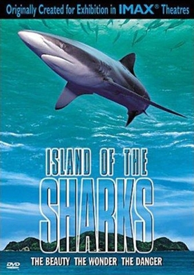 Island of the Sharks Metal Framed Poster