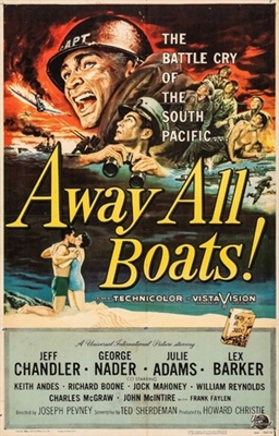 Away All Boats Poster with Hanger