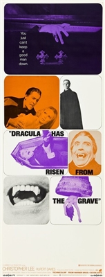 Dracula Has Risen from the Grave Wooden Framed Poster