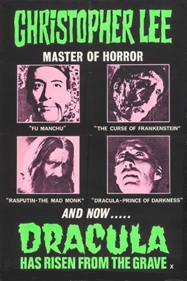 Dracula Has Risen from the Grave Poster with Hanger