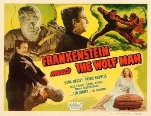 Frankenstein Meets the Wolf Man hoodie