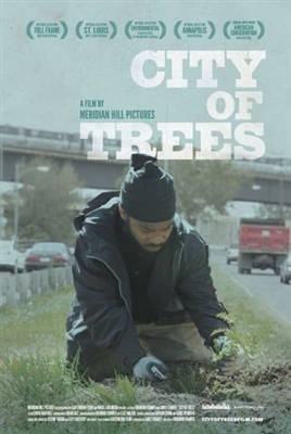 City of Trees Wooden Framed Poster
