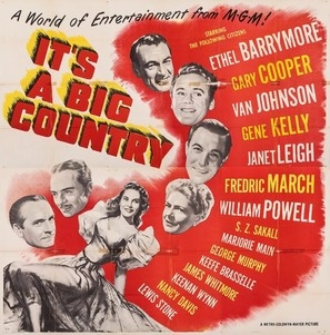 It's a Big Country poster
