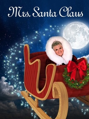 Mrs. Santa Claus Metal Framed Poster
