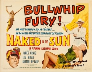Naked in the Sun Metal Framed Poster