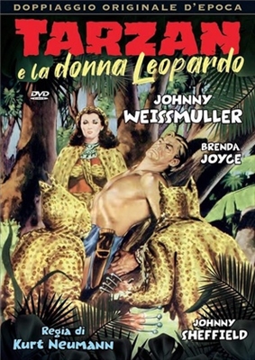 Tarzan and the Leopard Woman pillow