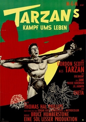 Tarzan&#039;s Fight for Life Canvas Poster