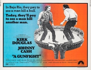 A Gunfight Metal Framed Poster