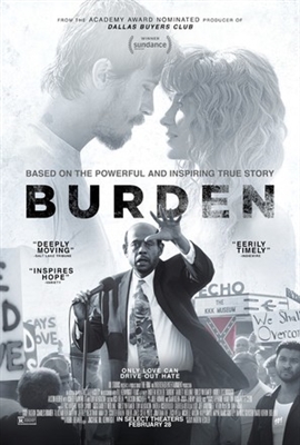 Burden Canvas Poster