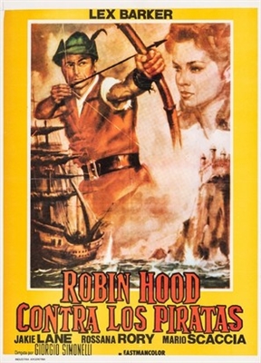 Robin Hood e i pirati Metal Framed Poster