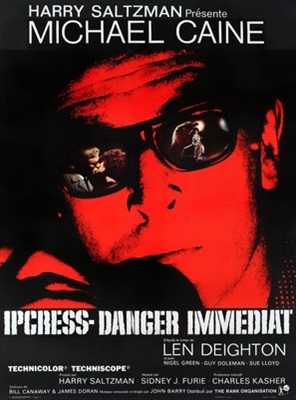 The Ipcress File Poster with Hanger