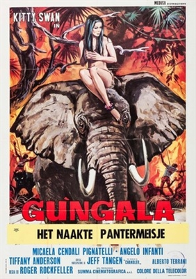 Gungala la pantera nuda Poster with Hanger