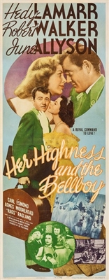 Her Highness and the Bellboy Wood Print