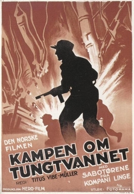 Kampen om tungtvannet Poster with Hanger