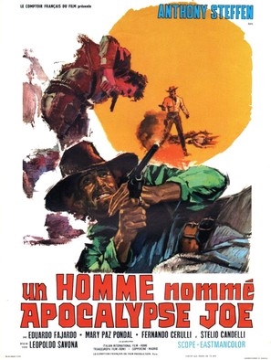 Un uomo chiamato Apocalisse Joe Wooden Framed Poster