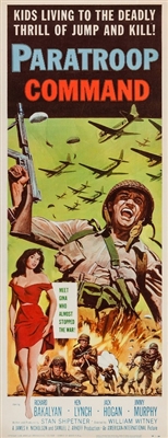 Paratroop Command Metal Framed Poster