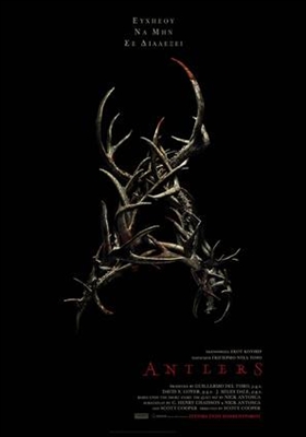 Antlers Metal Framed Poster